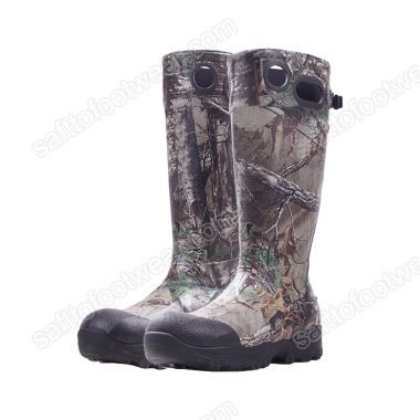 Terepszínű gumi vadászcipő